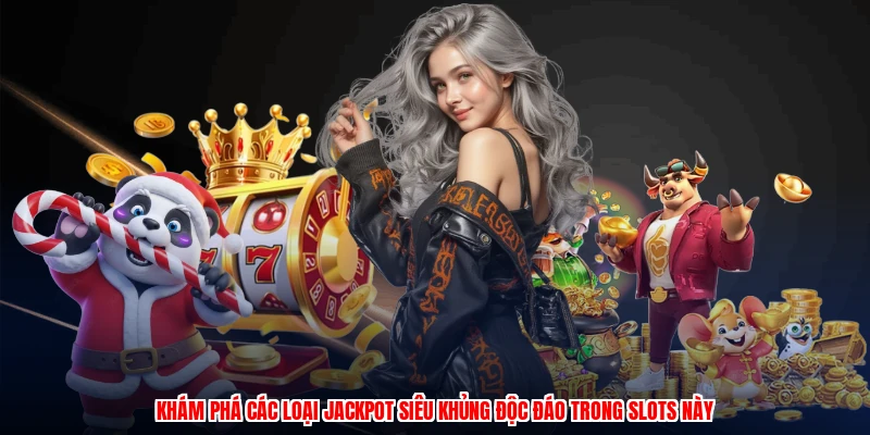 Khám phá các loại jackpot siêu khủng độc đáo trong slots này
