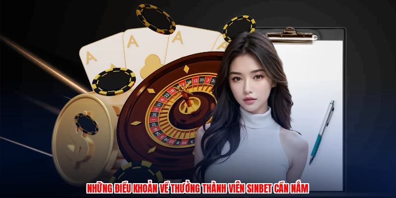 Những điều khoản về thưởng thành viên SINBET cần nắm