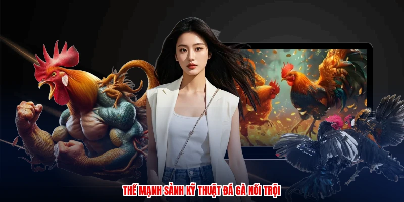 Thế mạnh sảnh kỹ thuật đá gà nổi trội