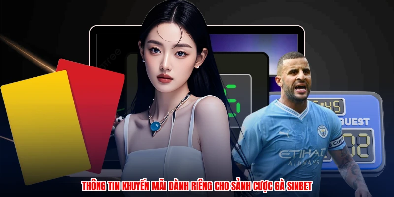 Thông tin khuyến mãi dành riêng cho sảnh cược gà SINBET