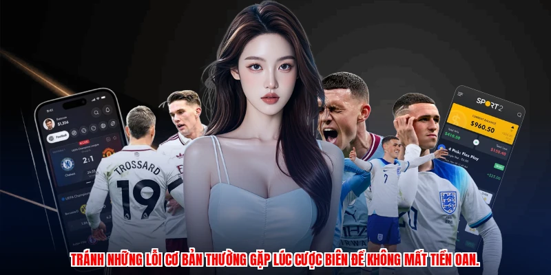 Tránh những lỗi cơ bản thường gặp lúc cược biên để không mất tiền oan.